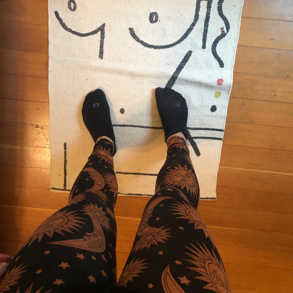 Sun and moon leggings